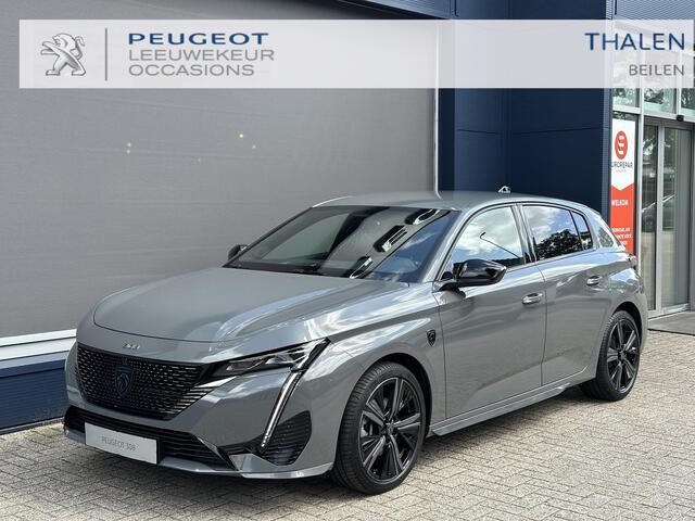Peugeot 308 1.2 Hybrid 145 PK GT Automaat | 3D-Cockpit | Alcantara Massage Stoelen Elektrisch Verstelbaar | Navigatie | Digitaal Dashboard | 360 Graden Camera | Adaptieve Cruise Control | Dode Hoek Detectie | Keyless Entry | Stoelverwarming | 18" PORTLAND Velgen