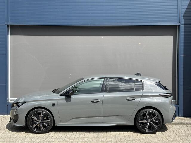 Peugeot 308 1.2 Hybrid 145 PK GT Automaat | 3D-Cockpit | Alcantara Massage Stoelen Elektrisch Verstelbaar | Navigatie | Digitaal Dashboard | 360 Graden Camera | Adaptieve Cruise Control | Dode Hoek Detectie | Keyless Entry | Stoelverwarming | 18" PORTLAND Velgen