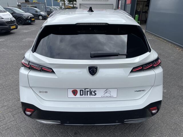 Peugeot 308 SW 180pk Plug-in Hybrid GT (Leder incl geheugen - Stoel-/-stuurverwarming - Focal Electra - Adaptieve Cruise Controle - Elektrische klep - 360gr Camera)