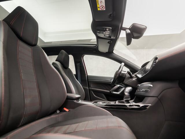 Peugeot 308 SW 1.2 PureTech GT-line Automaat (PANORAMADAK, GROOT NAVI, LEDER/ALCANTARA, DENON AUDIO, SPORTSTOELEN, KEYLESS, CAMERA, GETINT GLAS, LED KOPLAMPEN, NIEUWSTAAT)