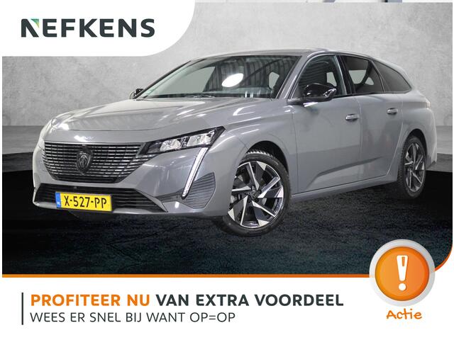 Peugeot 308 SW 1.2 130PK Allure Pack Business | AppleCarPlay/AndroidAuto | 17"LMV | Navigatie | Adaptive Cruise Control | Climate Control | Camera | Keyless | Privacy Glass | Isofix | Parkeersensoren |