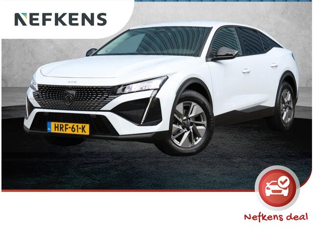 Peugeot 408 1.2 Hybrid 136PK e-DCS6 Allure | AUTOMAAT | AppleCarplay/AndroidAuto | Navigatie | Achteruitrijcamera | Parkeersensoren | FULL LED | Keyless Entry/Start | Adaptieve Cruise Control | Privacy Glass |
