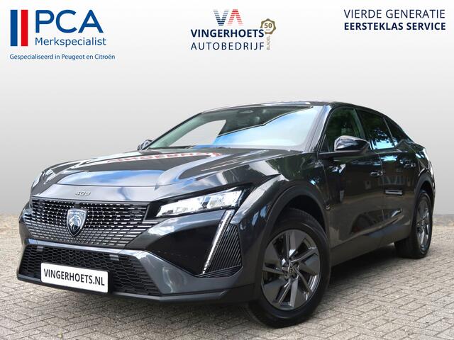 Peugeot 408 * 100% Benzine 130 Pk EAT8 * AUTOMAAT * Hele Mooie * Navigatie * Keyless Start * Camera * Climate & Cruise Control * L.M. Velgen * 1/2 Leder Interieur * Vingerhoets; Vierde Generatie Eersteklas Service !