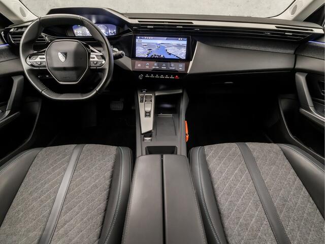 Peugeot 408 1.2 PureTech Allure Sport Automaat 131Pk (APPLE CARPLAY, GROOT NAVI, TREKHAAK, LEDER, 360 CAMERA, SPORTSTOELEN, KEYLESS, GETINT GLAS, SFEERVERLICHTING, NIEUWSTAAT)