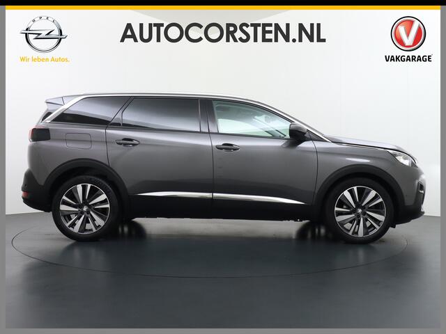 Peugeot 5008 7-Persoons 1.2T 131PK Automaat Apple Carplay Android Auto Adap.Cruise Focal®-Hifi Audio Panoramaschuif-dak Elek.Stoel+Memory+Verwarmd Navi Ecc Blue Premium Avantage 360°Camera Lmv 19" Elek.Achterklep 1e Eigenaar Origineel Nederlandse Auto Zeer compleet
