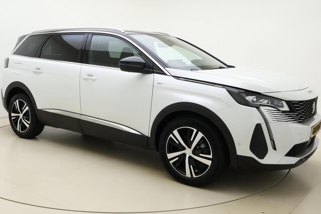 Peugeot 5008 1.2 Hybrid 136 GT | AUTOMAAT | 7-persoons | Parkeer Camera Voor & Achter | Adaptief Cruise Control | Navigatie | Lende Steun Verstelling | DAB+ | Apple Carplay & Android Auto |