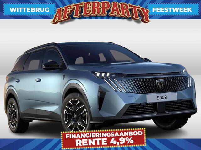 Peugeot 5008 1.2 Hybrid 145 GT DIRECT RIJDEN - PANORAMADAK - LEDER - 8 JAAR GARANTIE