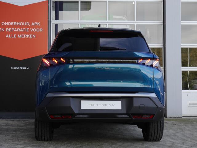 Peugeot 5008 1.2 Hybrid 136 GT | Nieuwe auto | Panorama dak | Alcantara bekleding | Camera rondom | Stoelverwarming voor en achter | Elektrisch verstelbare voorstoelen | Dodehoek detectie