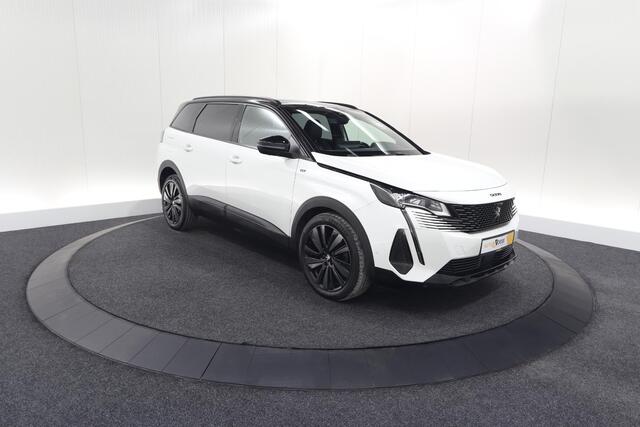 Peugeot 5008 PureTech 130 EAT8 GT Black Pack | Trekhaak | Panoramadak | 360 Camera | FOCAL® | Adaptieve Cruise Control