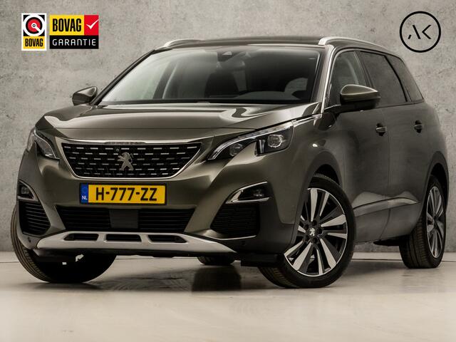 Peugeot 5008 1.2 PureTech Sport 7 Persoons Automaat (PANORAMADAK, APPLE CARPLAY, MEMORY SEATS, LEDER, FOCAL AUDIO, STOELVERWARMING, ADAPTIVE CRUISE, GETINT GLAS, KEYLESS, NIEUWSTAAT)