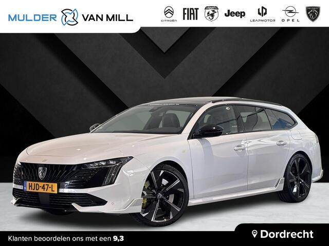 Peugeot 508 SW PSE by Peugeot Sport PHEV HYbrid 360pk 4x4 AUTOMAAT | SCHUIF/KANTELDAK | HANDSFREE A.KLEP | 360° CAMERA | ALCANTARA/LEDER | NAVI | DAB+ |