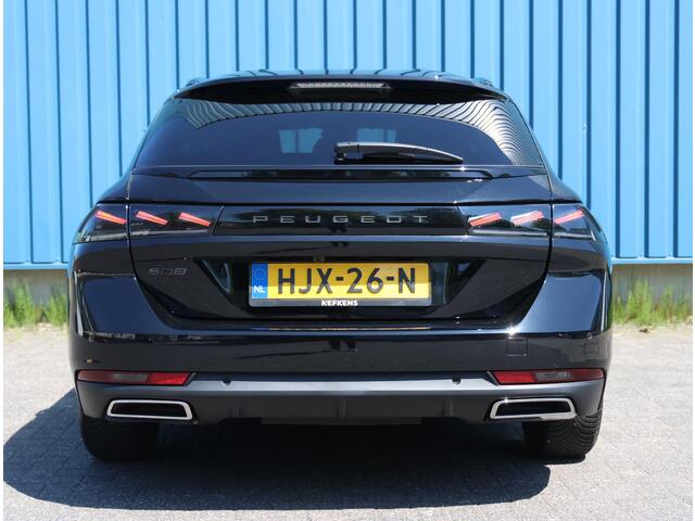 Peugeot 508 SW 1.2 130PK Allure | Navigatie | 360'camera | Parkeersensoren | Keyless | Matrix LED Koplampen | Dodehoek Detectie | Climate Control | Adaptieve Cruise Control | Stoelverwarming | 17" LMV | Apple Carplay/Android Auto |