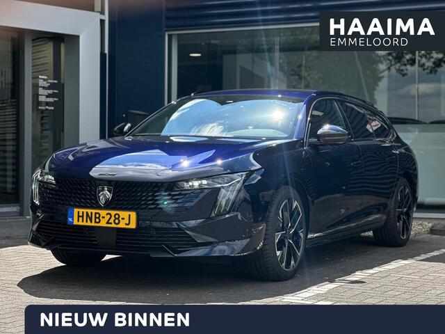 Peugeot 508 SW 1.6 HYbrid 180 Allure | Stoelmassage/-verwarming/-bediening + geheugen | NAPPA Leer | Adaptive Cruise Control | Trekhaak | Elektrische kofferbak |