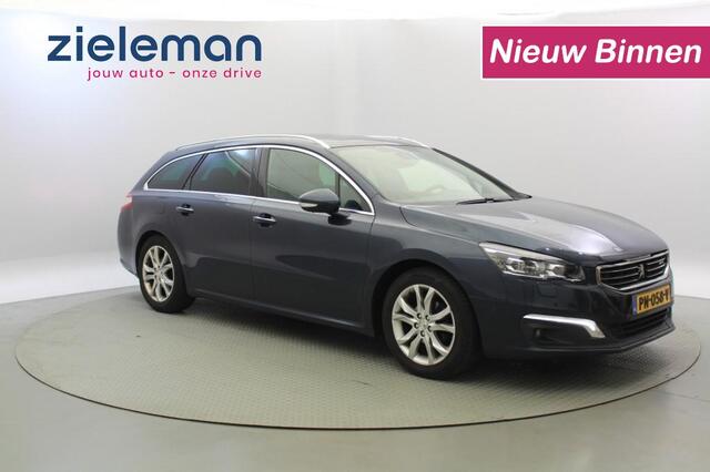 Peugeot 508 1.6 BlueHDi Premium Automaat - Navi, Camera, Clima, Half Leer, Trekhaak