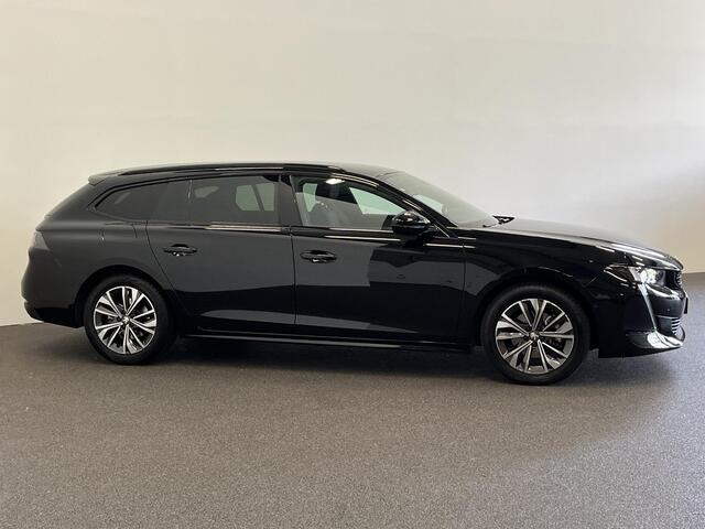 Peugeot 508 SW 1.2 PureTech Allure Pack Business Navigatie Apple Carplay/Android Auto Camera Parkeersensoren Adaptive Cruise Control Virtual Cockpit Full Led koplampen Lichtmetalen velgen Getinte ramen Climate Control