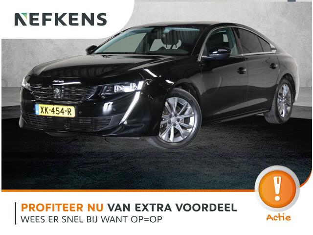 Peugeot 508 1.6 180PK Blue Lease Active | AppleCarplay/Android Auto | Navigatie | Camera | Parkeersensoren | Keyless | FULL LED | Dodehoek Detectie | Climate Control | Adaptieve Cruise Control | 17" LMV |