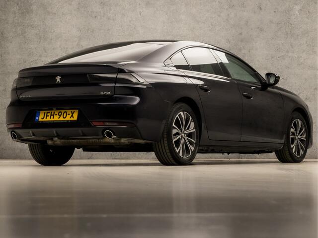 Peugeot 508 1.6 HYbrid Allure Sport 225Pk Automaat (APPLE CARPLAY, GROOT NAVI, LEDER, KEYLESS, 360 CAMERA, SPORTSTOELEN, STOELVERWARMING, TREKHAAK, ADAPTIVE CRUISE, SFEERVERLICHTING, NIEUWSTAAT)