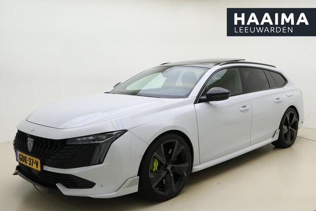 Peugeot 508 SW 1.6 HYbrid PSE Peugeot Sport Engineered | 360 PK | 8-Traps Automaat | VOL opties | Trekhaak | FOCAL | Schuif/kantel dak | Unieke auto | Handsfree achterklep | Elektrisch bedienbare Stoelen