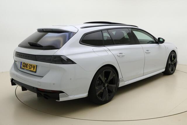 Peugeot 508 SW 1.6 HYbrid PSE Peugeot Sport Engineered | 360 PK | 8-Traps Automaat | VOL opties | Trekhaak | FOCAL | Schuif/kantel dak | Unieke auto | Handsfree achterklep | Elektrisch bedienbare Stoelen