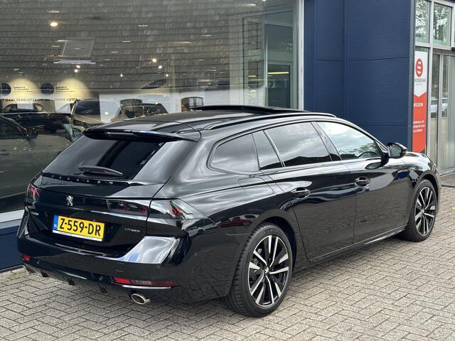 Peugeot 508 SW 1.6 HYbrid GT Pack Business 225 PK | Meest Complete Uitvoering | Panoramisch Schuif-Kanteldak | Navigatie | Full LED Verlichting | FOCAL Premium HiFi | Elektrisch Verstelbare Massage Stoelen | Night Vision | Active Suspension | 360 Graden Camera | 18 I
