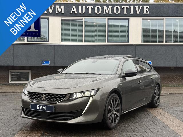 Peugeot 508 1.6 HYbrid Blue Lease GT BOMVOL! | PANO| MEMORY STOEL MET MASSAGE| ELEK. ACHTERKLEP| CAMERA| FOCAL AUDIO| DODE HOEK|