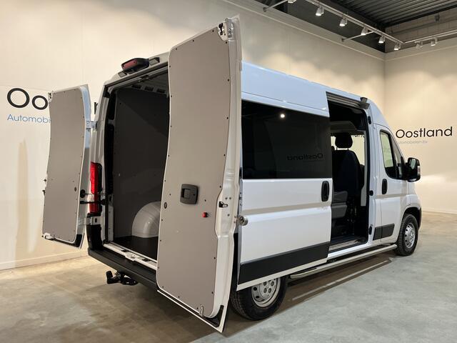 Peugeot BOXER 2.2 BlueHDi 120 PK L2H2 DC Dubbel Cabine / Euro 6 / Airco / CarPlay / Camera / Trekhaak / Cruise Control / 500 KM Z.G.A.N. !!