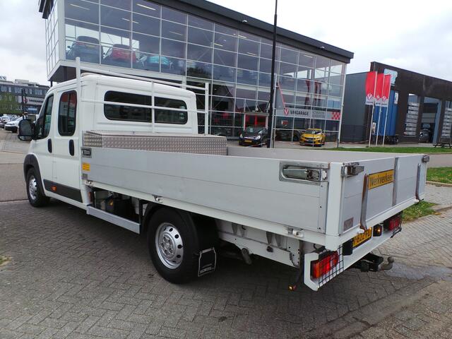Peugeot BOXER 2.0 164pk EUR6 3000kg trekken BlueHDI L3 DC Kipper Airco,Cruise,Navi,7 persoons,Trekhaak