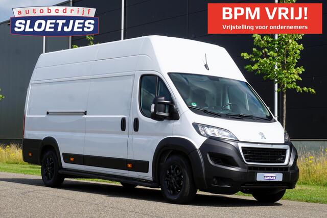 Peugeot BOXER 2.2 BlueHDi 140 L4H3 Zwaar 3.5t |Topstaat |EURO6D |1e eigenaar |Betimmering |Camera |Cruise |Navi |Climate |Lederen stuur |Carplay |Bluetooth |3500 KG |Heavy