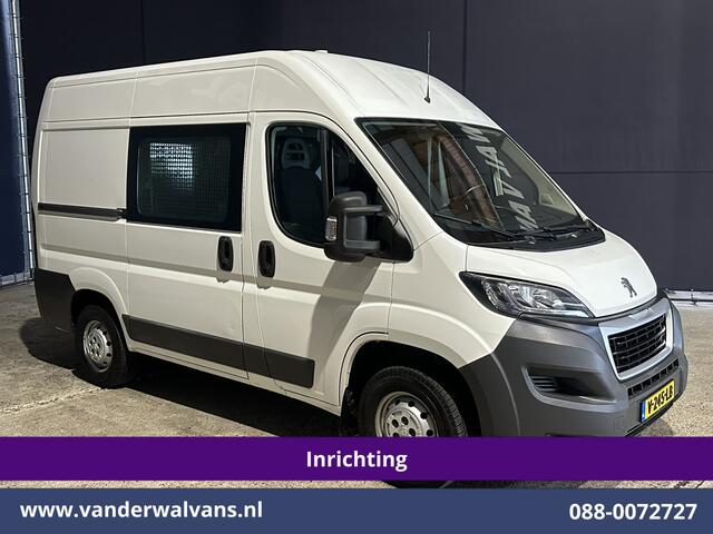 Peugeot BOXER 2.0 BlueHDI 131pk L1H2 inrichting Euro6 Airco | Camera | Navigatie | BPM Vrij | Cruisecontrol, Ideaal camper ombouw