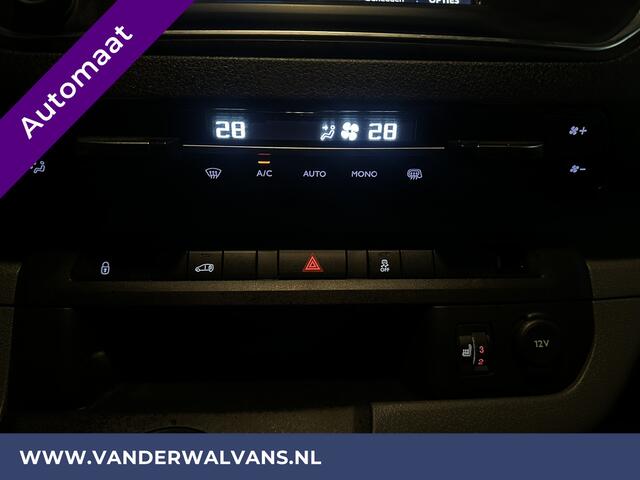 Peugeot EXPERT 1.6 BlueHDI Automaat L2H1 Euro6 Airco | 2x zijdeur | Trekhaak | Camera | Apple Carplay | Android Auto Cruisecontrol, Parkeersensoren, Stoelverwarming, Bijrijdersbank
