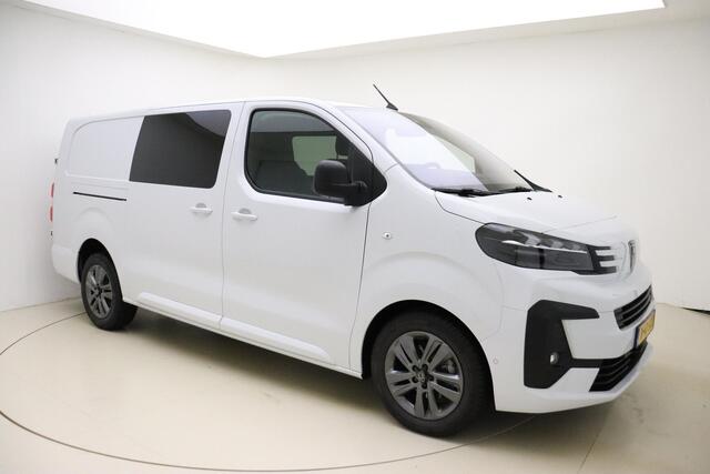 Peugeot EXPERT 2.0 BlueHDi S&S L3 DC 180 PK | Automaat | Dubbele cabine | Airco | Stuurverwarming | Start/stop | Betimmering | Apple Carplay | Navigatie | Camera | Licht metalen velgen