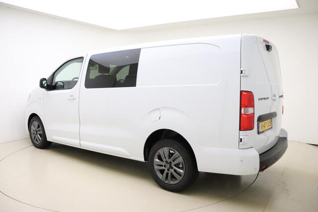 Peugeot EXPERT 2.0 BlueHDi S&S L3 DC 180 PK | Automaat | Dubbele cabine | Airco | Stuurverwarming | Start/stop | Betimmering | Apple Carplay | Navigatie | Camera | Licht metalen velgen