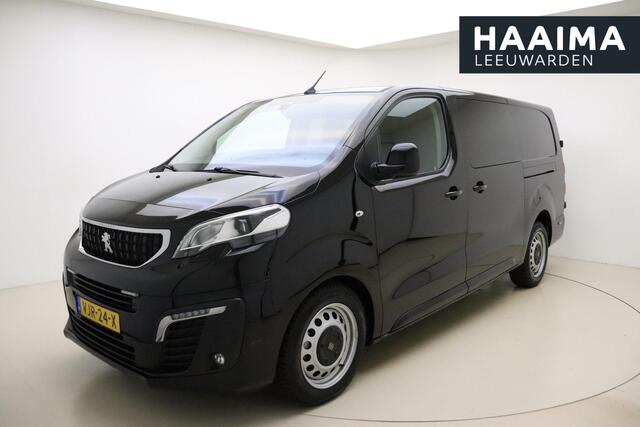 Peugeot EXPERT 2.0 BlueHDI Long Asphalt DC 180 PK | Automaat | Trekhaak | Dubbele schuifdeur | Stoelverwarming | Camera | Dodehoekdetectie | Cruise Control | Navigatie | 1e eigenaar