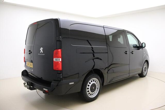 Peugeot EXPERT 2.0 BlueHDI Long Asphalt DC 180 PK | Automaat | Trekhaak | Dubbele schuifdeur | Stoelverwarming | Camera | Dodehoekdetectie | Cruise Control | Navigatie | 1e eigenaar