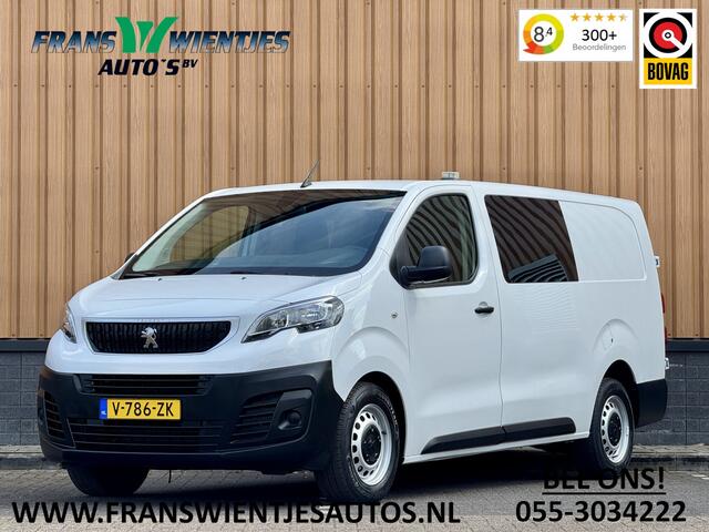Peugeot EXPERT 231L 2.0 BlueHDI 120 DC Premium | 5 Persoons | Navigatie | Trekhaak | Apple Carplay | Android Auto | Airconditioning | Parkeersensore | Cruise Control |