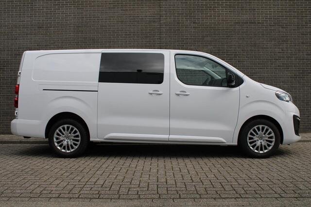 Peugeot EXPERT 2.0 BlueHDI 145PK L3 Dubbele Cabine Navigatie, Achteruitrijcamera, Trekhaak Afneembaar, Airco, Parkeersensoren Achter, Bluetooth, Cruise Control