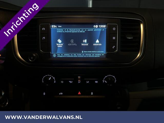 Peugeot EXPERT 2.0 BlueHDI 123pk L1H1 Inrichting Euro6 Airco | Apple Carplay | Android Auto | Cruisecontrol | Imperiaal 2500kg Trekhaak, Parkeersensoren