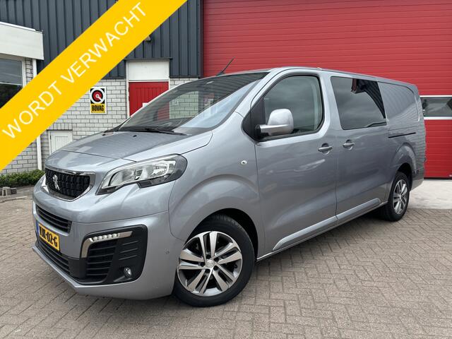 Peugeot EXPERT 2.0 BlueHDI 120 Long Asphalt DC AUTOMAAT / NWE D-RIEM / TREKHAAK / 2x SCHUIFDEUR / CAMERA / STOELVERW / AIRCO / CARPLAY / DAB+ / NL-AUTO