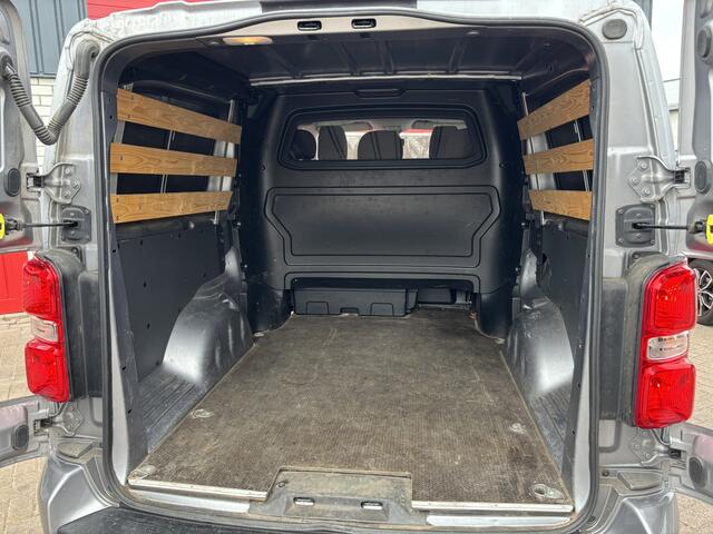 Peugeot EXPERT 2.0 BlueHDI 120 Long Asphalt DC AUTOMAAT / NWE D-RIEM / TREKHAAK / 2x SCHUIFDEUR / CAMERA / STOELVERW / AIRCO / CARPLAY / DAB+ / NL-AUTO