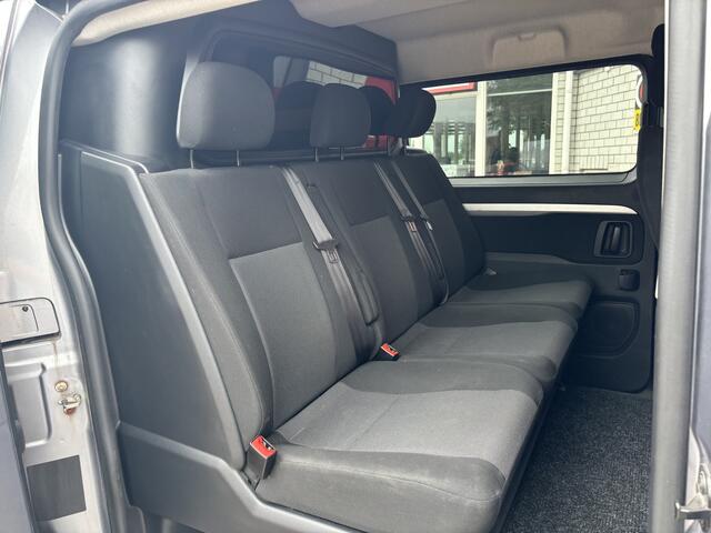 Peugeot EXPERT 2.0 BlueHDI 120 Long Asphalt DC AUTOMAAT / NWE D-RIEM / TREKHAAK / 2x SCHUIFDEUR / CAMERA / STOELVERW / AIRCO / CARPLAY / DAB+ / NL-AUTO