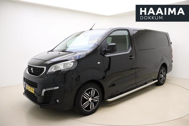 Peugeot EXPERT 231L 2.0 BlueHDI 120 DC Premium | 5 zits | Achteruitrijcamera | Trekhaak | Airco | Navigatie | Cruise control | Lichtmetalen velgen | Bumpers in kleur | Trekhaak