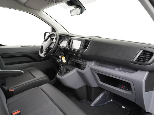 Peugeot EXPERT XL 2.0HDI 145pk 3Pers. Financial Lease ¤301,- p/mnd Navi Apple Carplay Android Auto Airco 2xSchuifdeur Pdc Cruise DAB+ Bordherkenning WiFi Regen/Lichtsensor Dodehoeksensor SpoorAssist Voorruit+Wisserverwarmd 1e Eigenaar Euro 6 370Nm koppel