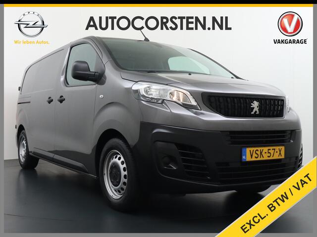 Peugeot EXPERT 1.5HDI 101PK Airco Cruise Control Trekhaak Regensensor Premium Schuifdeur Betonplex Vloer Wandbetimmering Euro 6