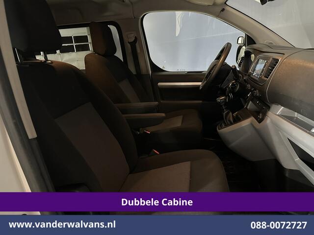 Peugeot EXPERT 2.0 BlueHDI 123pk L3H1 Dubbele cabine Euro6 Airco | 5-Zits | Navigatie | Imperiaal | Cruisecontrol Apple Carplay, Android Auto, Parkeersensoren