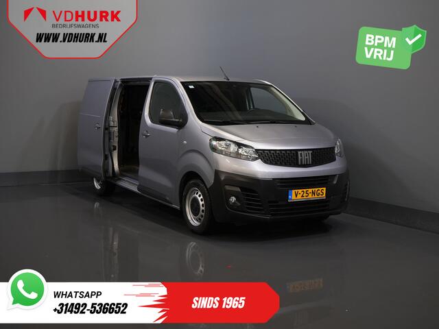 Peugeot EXPERT (Fiat Scudo) 2.0 MJ 145 pk L3 BPM VRIJ! Adapt.Cruise/ Climate/ Keyless/ Carplay/ Camera/ PDC