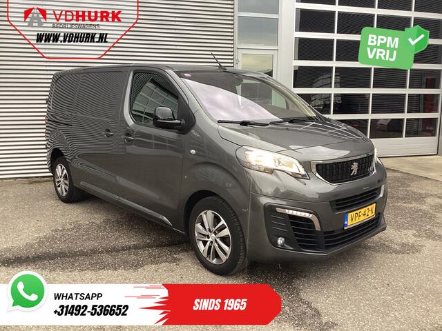 Peugeot EXPERT 2.0 HDI 145 pk BPM VRIJ! NL Auto/ 3 Pers./ 2.5t Trekverm./ Carplay/ Cruise/ Airco/ Camera/ Navi/ PDC