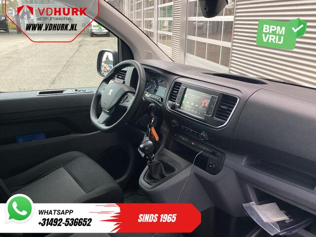 Peugeot EXPERT 2.0 HDI 145 pk BPM VRIJ! NL Auto/ 3 Pers./ 2.5t Trekverm./ Carplay/ Cruise/ Airco/ Camera/ Navi/ PDC