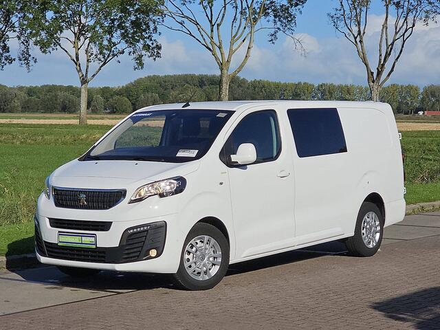 Peugeot EXPERT 2.0 BlueHDI 120 L3 DC Automaat Navi Trekhaak Pdc Euro6 Oh-Historie 1e Eigenaar!