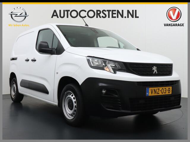 Peugeot PARTNER 1.5 BlueHDI 102PK Premium Android Auto Apple Carplay Airco Cruise Control Pdc DAB Bluetooth Carkitt Schuifdeur Achterdeuren met ruit Connected Elec.ramen en Spiegels CV-Afstandbediend Euro 6