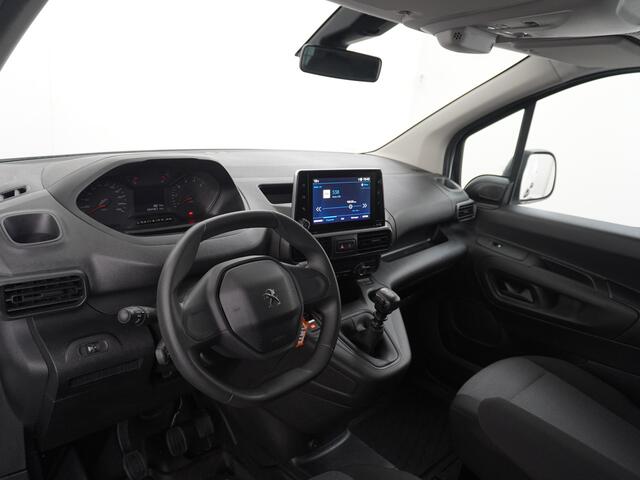 Peugeot PARTNER 1.5 BlueHDI 102PK Premium Android Auto Apple Carplay Airco Cruise Control Pdc DAB Bluetooth Carkitt Schuifdeur Achterdeuren met ruit Connected Elec.ramen en Spiegels CV-Afstandbediend Euro 6